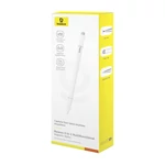 Kép 7/8 - Baseus Smooth Writing III mágneses toll 3in1 (fehér)