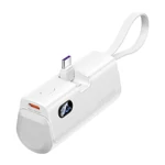 Kép 1/2 - Powerbank Vention LED kijelző 4800mAh 22.5W FHQW0 (fehér)