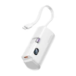 Kép 2/2 - Powerbank Vention LED kijelző 4800mAh 22.5W FHQW0 (fehér)