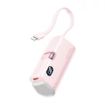 Kép 2/2 - Powerbank Vention LED kijelző 4800mAh 22.5W FHQP0 (rózsaszín)