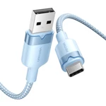 Kép 2/2 - USB 2.0 A - USB-C 3A kábel Vention CTNLF 1M (kék)