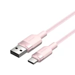 Kép 1/2 - USB 2.0 A - USB-C 3A Vention CTNPF 1M kábel (rózsaszín)