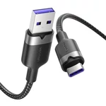 Kép 2/2 - USB 2.0 A - USB-C 6A Vention CTOBF 1M kábel (fekete)
