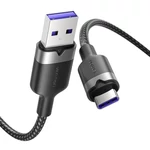 Kép 2/2 - USB 2.0 A - USB-C 6A Vention CTOBH 2M kábel (fekete)