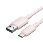 Kép 1/2 - USB 2.0 A és USB-C 3A közötti kábel Vention CTQPH 2M (rózsaszín)