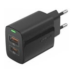 Kép 2/2 - Foneng EU66 A+C hálózati töltő, PD 20W (fekete)