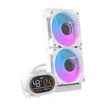 Kép 4/5 - Darkflash DH240D CPU vízhűtő (fehér)