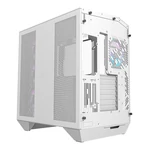 Kép 7/9 - Darkflash DY470 számítógépház (fehér) + 4 ventilátor + GPU konzol