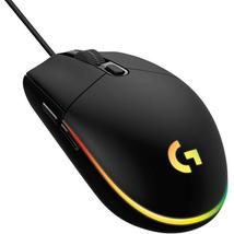 Logitech G203 LIGHTSYNC gaming egér fekete (910-005796)