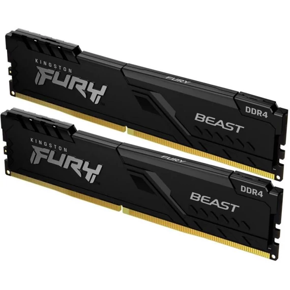 16GB 3200MHz DDR4 RAM Kingston Fury Beast CL16 (2x8GB) (KF432C16BBK2/16)