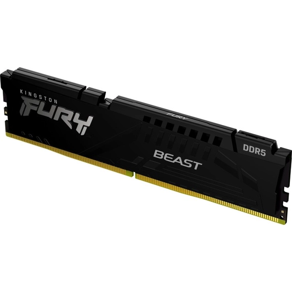 16GB 5600MHz DDR5 RAM Kingston Fury Beast Black CL40 (KF556C40BB-16)