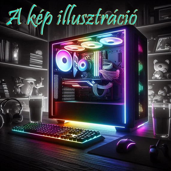 SHARK GAMING PC - Shark Maelstrom (R7-5700X, RTX4060Ti  8G , 1TB NVMe  , 16GB  , Air Cooler, Windows 11 home, 650W)