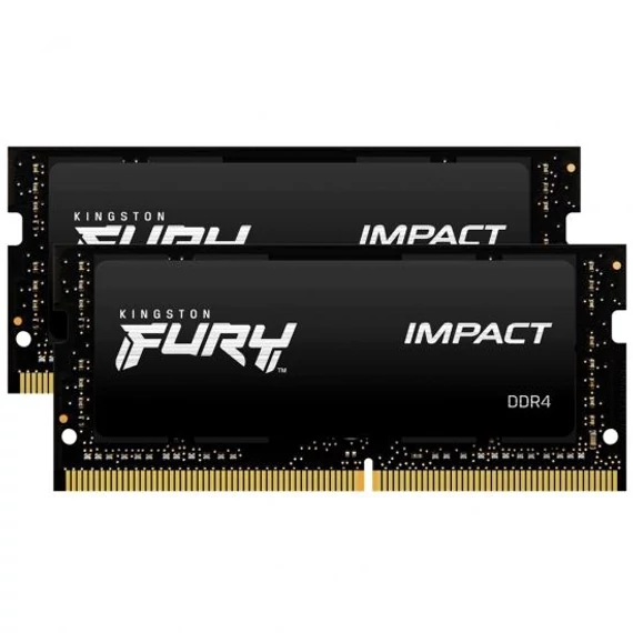 16GB 3200MHz DDR4 RAM Kingston HyperX Impact notebook memória CL20 (2x8GB) (KF432S20IBK2/16)