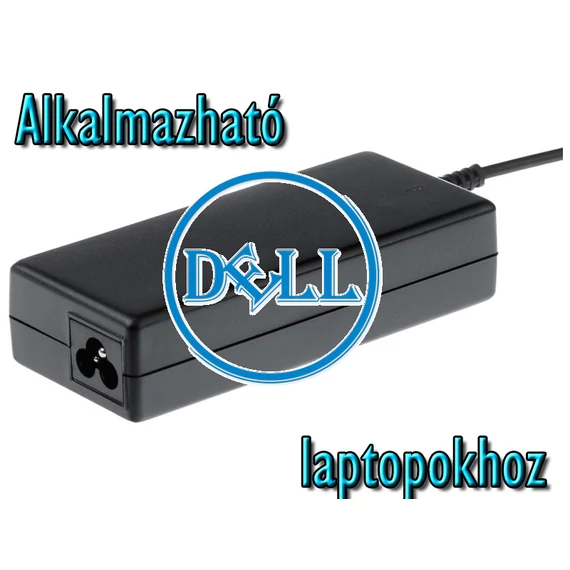 Dell laptop töltő 65W (AD75AP mini center pin)