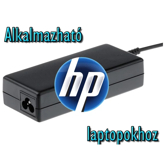 HP laptop töltő 90W AD15P (+center pin)