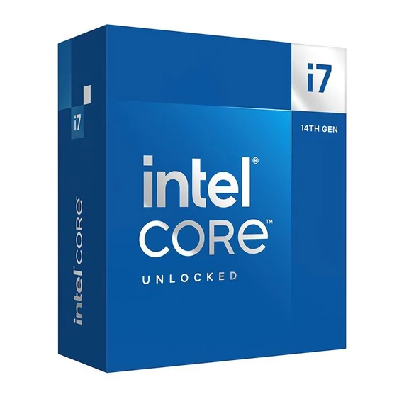Intel Processzor - Core i7-14700K (3400Mhz 33MBL3 Cache 10nm 125W skt1700 Raptor Lake) BOX No Cooler