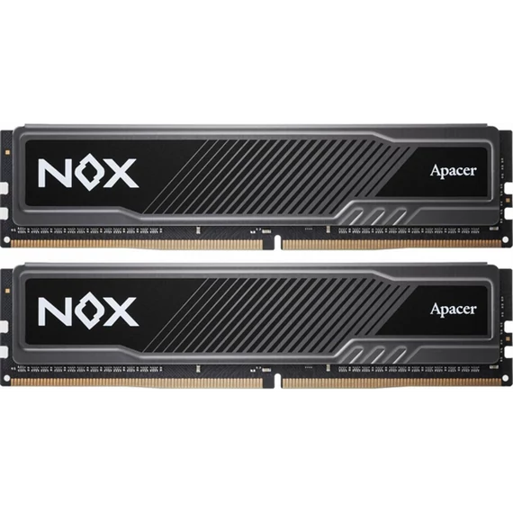 Apacer Memória Desktop - 16GB KIT DDR4 NOX (2x8GB, 3600MHz, CL18, 1.35V, hűtőbordás)