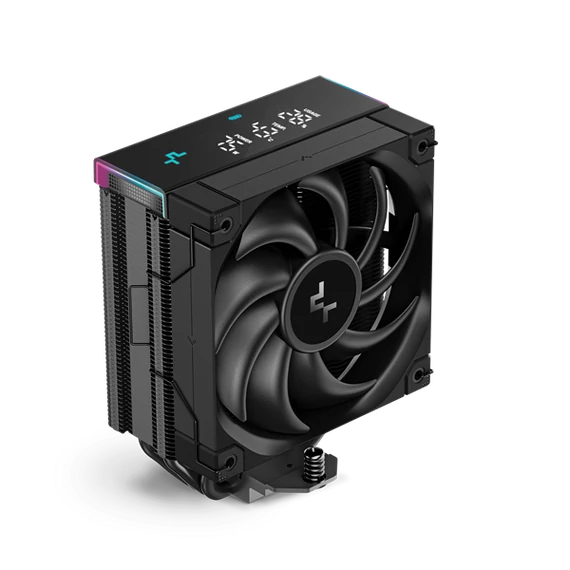 DeepCool CPU Cooler - AK400 DIGITAL PRO (25 dB; max, 103,45 m3/h; 4pin csatlakozó, 4 db heatpipe, 12cm, PWM)