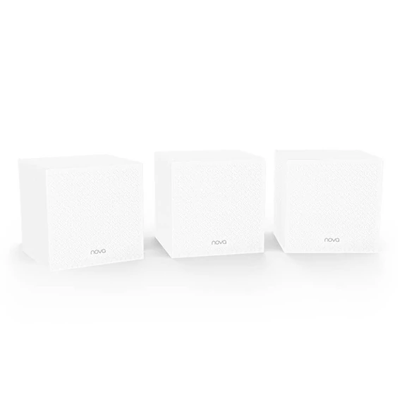 Tenda Mesh WiFi AC2100 - MW12 (3pack; 300Mbps 2,4GHz + 867Mbps 5GHz x2; 3port 1Gbps)