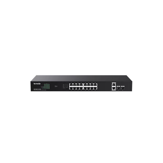 Tenda Switch PoE - TEG1120P-16-150W (16x1Gbps; 16 af/at PoE+ port; 150W; rack-mount)