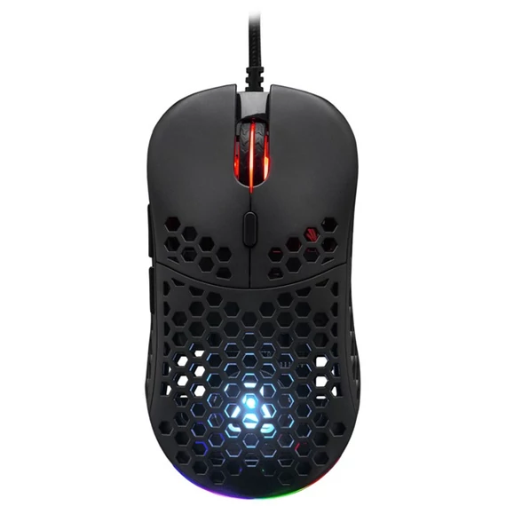 The G-Lab Gamer Egér - KULT OXYGEN B (12800 DPI, 60g, 6 gomb, RGB, fekete)
