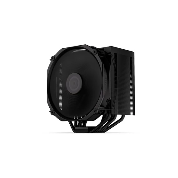 Endorfy CPU Cooler - Fortis 5 Black (14 cm, 4 pin, 6x heatpipe, PWM, TDP 220W, fekete)