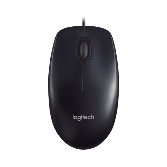 Logitech Egér - M90 (Vezetékes, Optikai, USB, 1000 DPI, fekete)