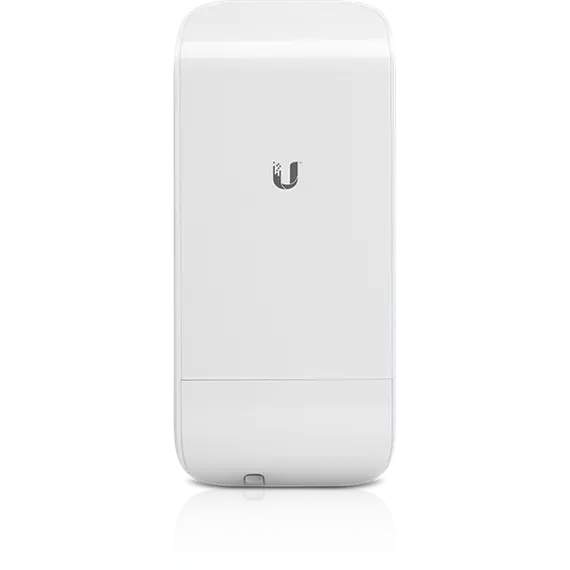 Ubiquiti Access Point WiFi - LOCOM2 (NanoStationLocoM2, 150Mbps@2,4GHz; 100Mbps; 8dBi; 24V PoE; kültéri, 5km)