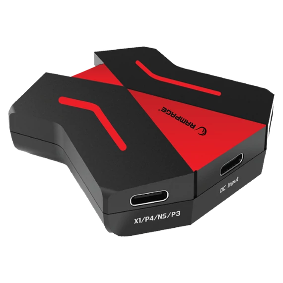 Rampage Egér/Billentyűzet adapter konzolokhoz - SWITCH (3x USB-A, 2x USB-C, PS4/PS3/Xbox One)