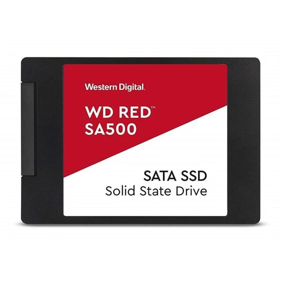Western Digital SSD 500GB - WDS500G1R0A (Red, NAS, 3D, 7mm, SATA3)