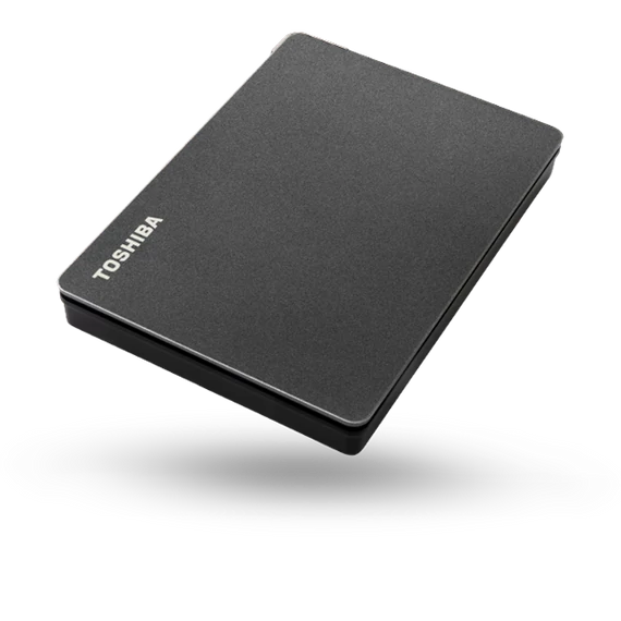 Toshiba Külső HDD 2.5" - 2TB Canvio Gaming Fekete (USB3.2 Gen 1.; ~5Gbps; exFAT)