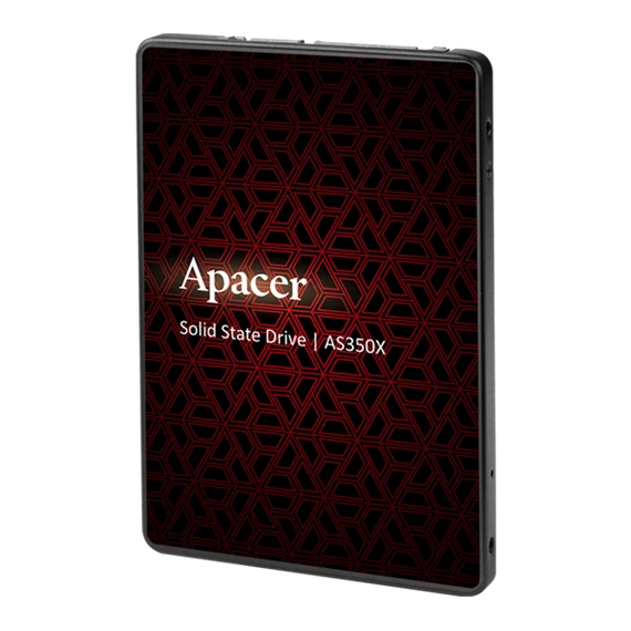 Apacer SSD AS350X Series Panther - 512GB AP512GAS350XR-1 (SATA3, Olvasás: 560 MB/s, Írás: 540 MB/s)