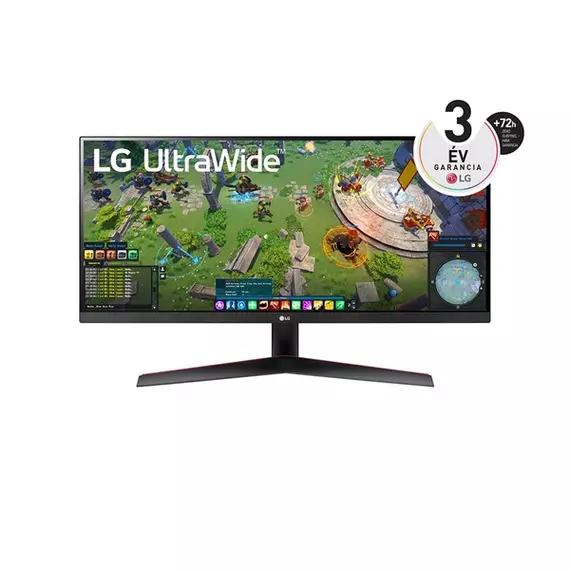 LG Monitor 29" - 29WP60G-B (IPS; 21:9; 2560x1080; 1ms; 250cd; DP, HDMI, USB-C, HDR; FreeSync)