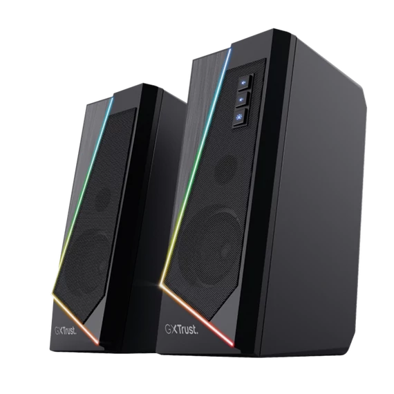 Trust Hangszóró 2.0 - GXT 609 Zoxa (2.0; világítás; 3,5mm jack + USB power; 6W RMS)