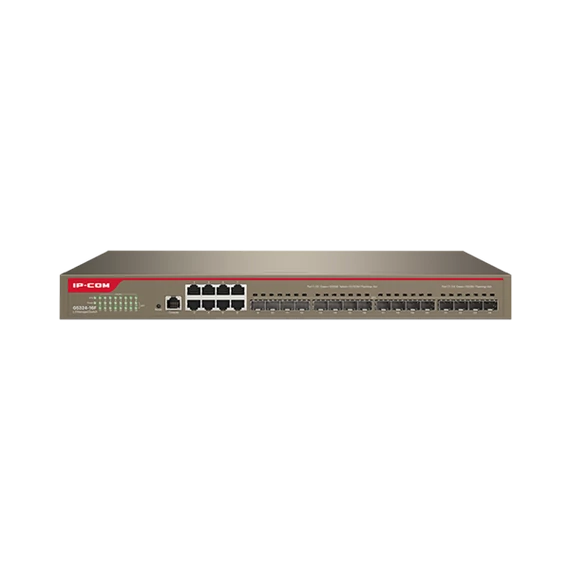 IP-COM Switch Vezérelhető - G5324-16F (L3; 8x1Gbps + 16xSFP port; rack-mount)