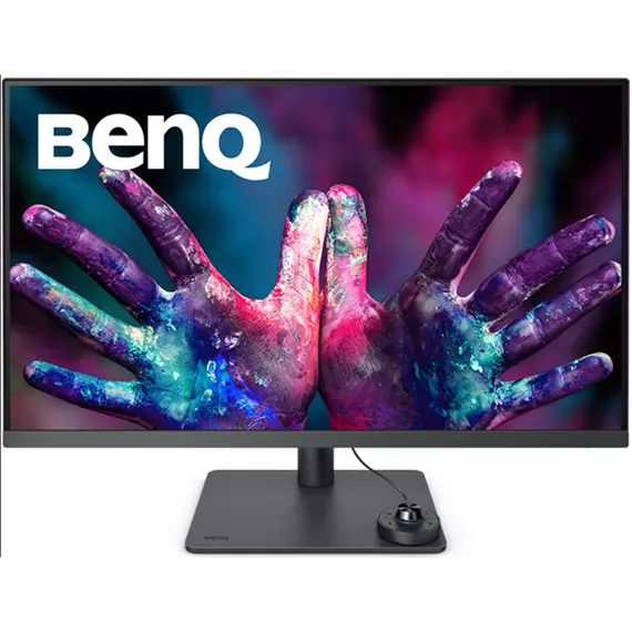 BenQ Monitor 31,5" - PD3205U (IPS, 16:9, 3840x2160, 5ms, 350cd/m2, HDMI, DP, USB, Speaker, Pivot, mag.áll.)