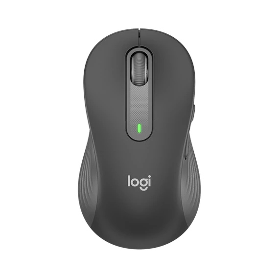 Logitech Egér - M650 L Nagy (Vezeték nélküli, Bluetooth, Optikai, 2000 DPI, szürke)