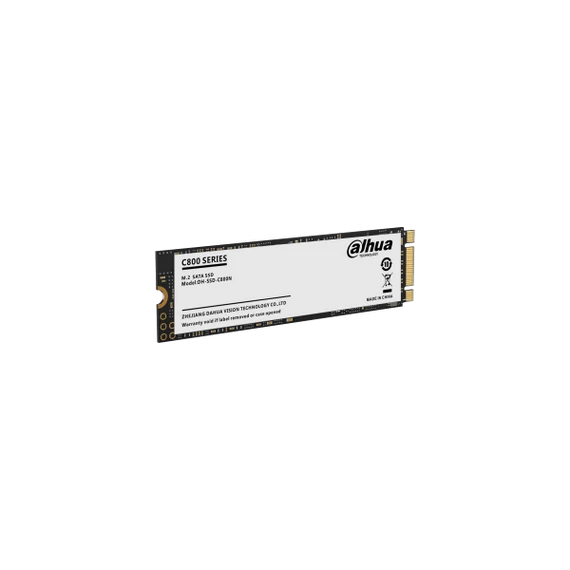 Dahua SSD 256GB - C800N (M.2 SATA 2280; 3D TLC, r:550 MB/s, w:500 MB/s)