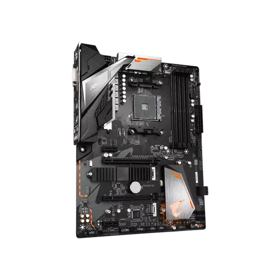 Gigabyte Alaplap - AMD B450 AORUS ELITE V2 AM4 (B450, 4xDDR4 2933 MHz, 2xPCI-E, RAID, 6xSATA3, M.2, 8xUSB2.0, 6xUSB3.1)