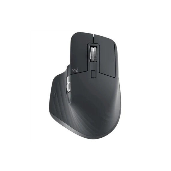 Logitech Egér - MX Master 3S (Vezeték nélküli, USB, Lézer, 8000 dpi, Fekete)