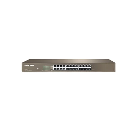 IP-COM Switch  - G1024G (24 port 1Gbps; rackbe szerelhető)