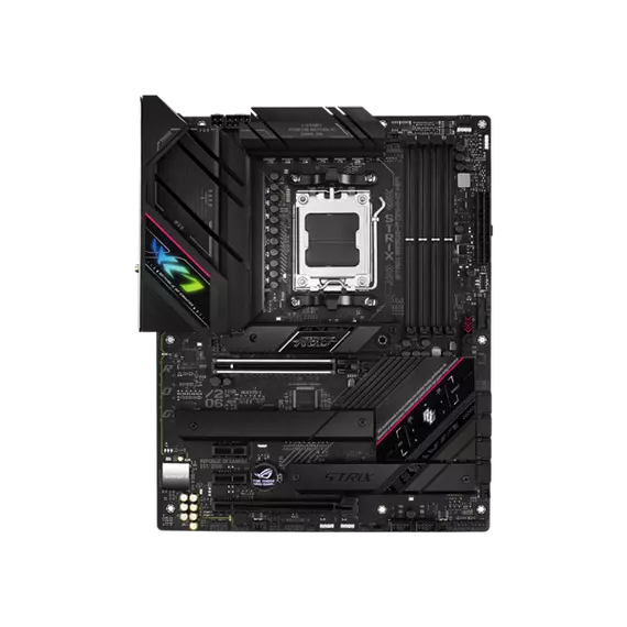 Asus Alaplap - AMD ROG STRIX B650E-F GAMING WIFI AM5 (B650, ATX, 4xDDR5 6400+MHz, 4xSATA3, 3x M.2, HDMI+DP)