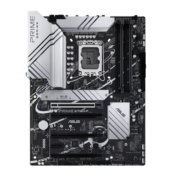 Asus Alaplap - Intel PRIME Z790-P LGA1700 (Z790, ATX, 4xDDR5 7200+MHz, 4xSATA3, 3xM.2, HDMI+DP)