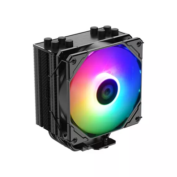 ID-Cooling CPU Cooler - SE-224-XTS ARGB (28.9dB; max. 118,93 m3/h; 4pin csatlakozó, 4 db heatpipe, 12cm, PWM, A-RGB LED)
