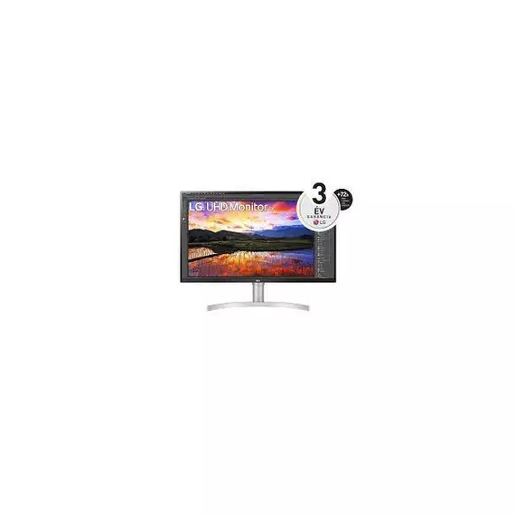 LG Monitor 32" - 32UN650P-W.BEU (IPS; 16:9; 4K 3840x2160; 5ms; 350cd; HDMIx2; DP; FreeSync, Speaker)