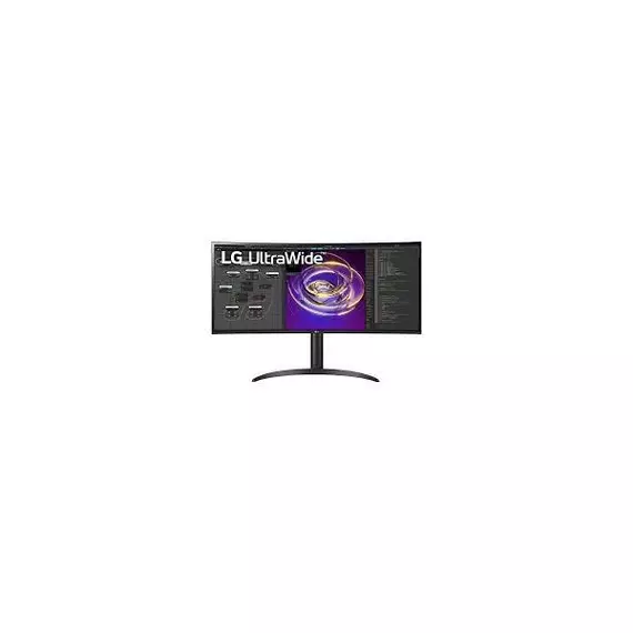 LG Monitor 34" - 34WP85CP-B.AEU (IPS; 21:9; 4K 3440x1440; 5ms; 1000:1; 300cd; HDMIx2; DP; HDR10; USB-C; Spkr; DCI-P395%)