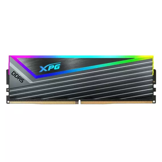 ADATA Memória Desktop - 32GB DDR5 XPG CASTER RGB (32GB, 6400MHz, CL32, 1.35V, hűtőbordás, fekete, RGB)