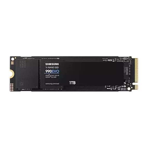 Samsung SSD 1TB - MZ-V9E1T0BW (990 EVO, PCIe 4.0, NVMe 2.0, M.2, 1TB)