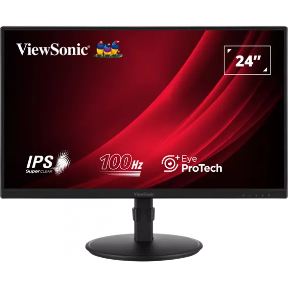 ViewSonic Monitor 24" - VG2408A (IPS, 100Hz 16:9, FHD, 5ms, 250cd/m2, D-sub, HDMI, DP, VESA, SPK, mag.áll, pivot)
