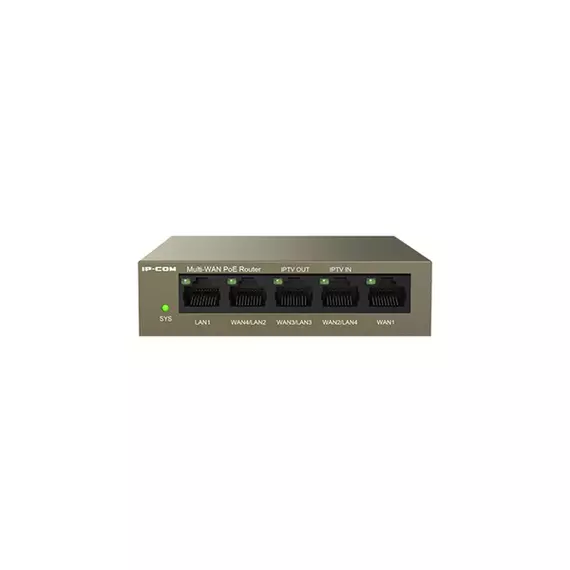 IP-COM Router - M20-PoE (5x 1Gbps; 4x at/af PoE+; 55W; ProFi Cloud)